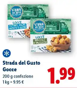 Lidl Strada del Gusto Gocce offerta