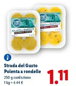 Lidl Strada del Gusto Polenta a rondelle offerta