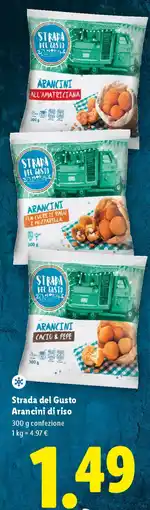 Lidl Strada del Gusto Arancini di riso offerta