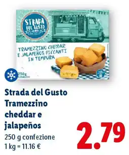 Lidl Strada del Gusto Tramezzino cheddar e jalapeños offerta