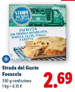 Lidl Strada del Gusto Focaccia offerta