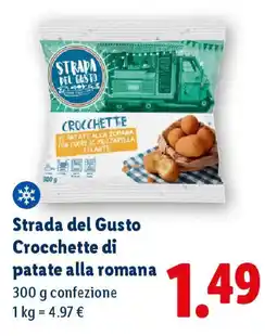 Lidl Strada del Gusto Crocchette di patate alla romana offerta