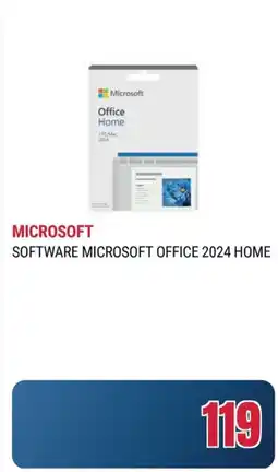 Trony MICROSOFT SOFTWARE MICROSOFT OFFICE 2024 HOME offerta