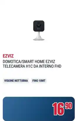 Trony EZVIZ DOMOTICA/SMART HOME EZVIZ TELECAMERA H1C DA INTERNO FHD offerta
