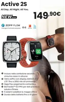 Trony amazfit Active 2S offerta
