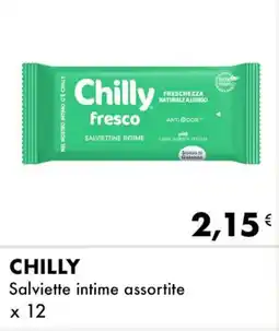 Iper Tosano CHILLY Salviette intime assortite x 12 offerta