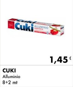 Iper Tosano CUKI Alluminio 8 + 2 mt offerta