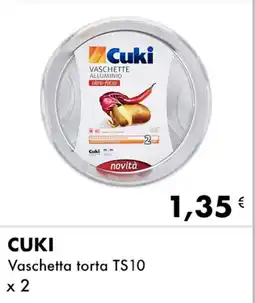 Iper Tosano CUKI Vaschetta torta TS10 x 2 offerta