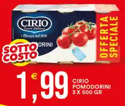 Vantaggio Cash&Carry CIRIO Pomodorini offerta