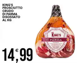 Vantaggio Cash&Carry KING'S Prosciutto crudo di parma disossato al kg offerta