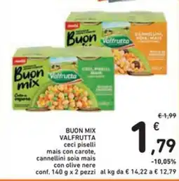 Spazio Conad Buon mix VALFRUTTA offerta