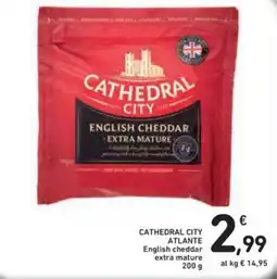 Spazio Conad CATHEDRAL CITY ATLANTE English cheddar extra mature offerta