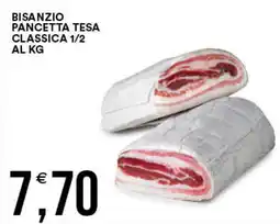 Vantaggio Cash&Carry Bisanzio pancetta tesa classica 1/2 al kg offerta