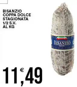Vantaggio Cash&Carry Bisanzio coppa dolce stagionata 1/2 s.v. al kg offerta