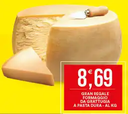 Vantaggio Cash&Carry Gran regale formaggio da grattugia a pasta dura - al kg offerta