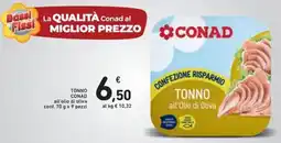 Spazio Conad TONNO CONAD all'olio di oliva offerta