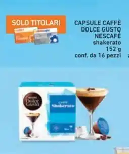 Spazio Conad Capsule caffè dolce gusto NESCAFÉ offerta