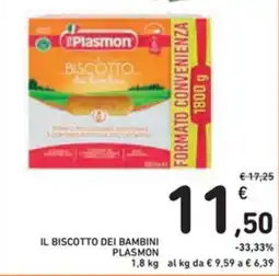 Spazio Conad Il biscotto dei bambini PLASMON offerta