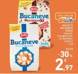 Spazio Conad Biscotti bucaneve DORIA offerta