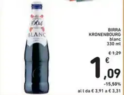Spazio Conad Birra KRONENBOURG blanc offerta