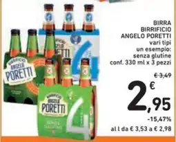 Spazio Conad Birra birrificio angelo poretti vari tipi offerta