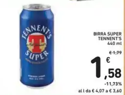 Spazio Conad Birra SUPER TENNENT'S offerta