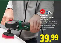 Lidl PARKSIDE Lucidatrice orbitale Spot Repair offerta