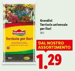 Lidl Grandiol Terriccio universale per fiori offerta