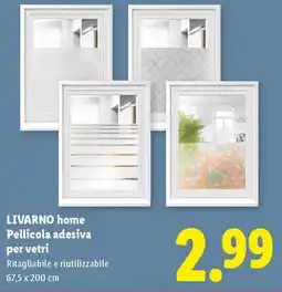 Lidl LIVARNO home Pellicola adesiva per vetri offerta
