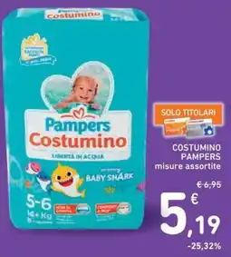 Spazio Conad Costumino PAMPERS offerta