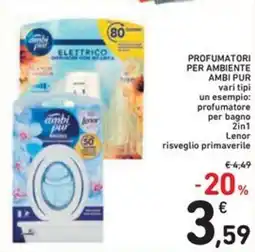 Spazio Conad Profumatori per ambiente AMBI PUR offerta