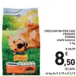 Spazio Conad Croccantini per cani FRISKIES PURINA offerta