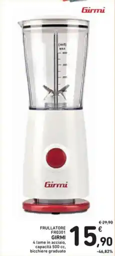 Spazio Conad frullatore FR0301 GIRMI offerta