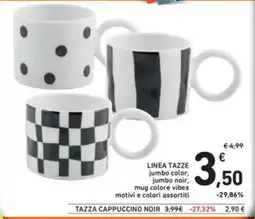 Spazio Conad Linea tazze offerta