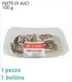 Spazio Conad Filetti di alici offerta