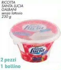 Spazio Conad Ricotto santa lucia GALBANI offerta