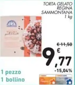 Spazio Conad Torta gelato regina SAMMONTANA offerta