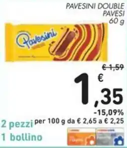 Spazio Conad Pavesini double PAVESI offerta