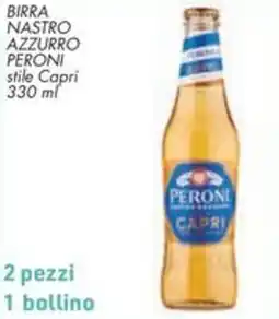 Spazio Conad Birra nastro azzurro PERONI offerta