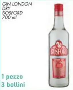 Spazio Conad Gin london dry BOSFORD offerta