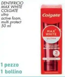 Spazio Conad Dentifricio max white COLGATE ultra offerta