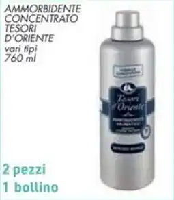 Spazio Conad Ammorbidente concentrato TESORI D'ORIENT vari tipi offerta