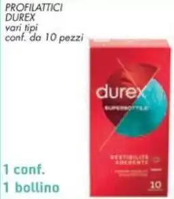 Spazio Conad Profilattici DUREX vari tipi offerta