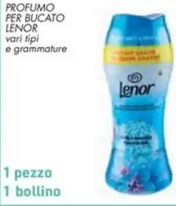 Spazio Conad Profumo per bucato LENOR vari tipi offerta