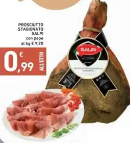 Spazio Conad Prosciutto stagionato SALPI offerta