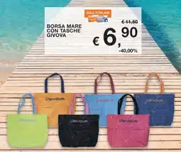 Spazio Conad Borsa mare con tasche GIVOVA offerta