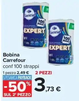 Carrefour Bobina Carrefour offerta