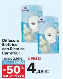 Carrefour Diffusore Elettrico con Ricarica Carrefour offerta
