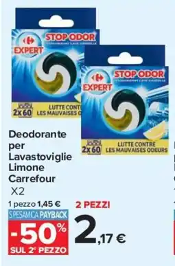 Carrefour Deodorante per Lavastoviglie Limone Carrefour offerta