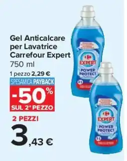 Carrefour Gel Anticalcare per Lavatrice Carrefour Expert offerta